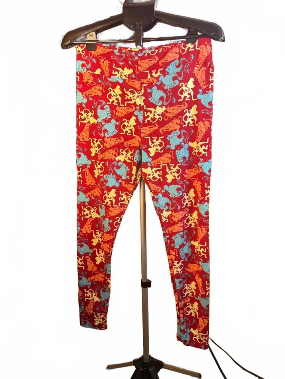 LuLaRoe Leggings Disney Aladdin all over print one size